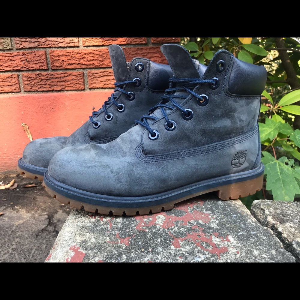 Boy’s Navy Timberland Boots